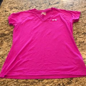 Under Armour purple/pink shirt